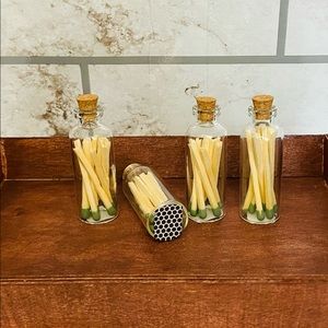 Apothecary Matchstick Jar